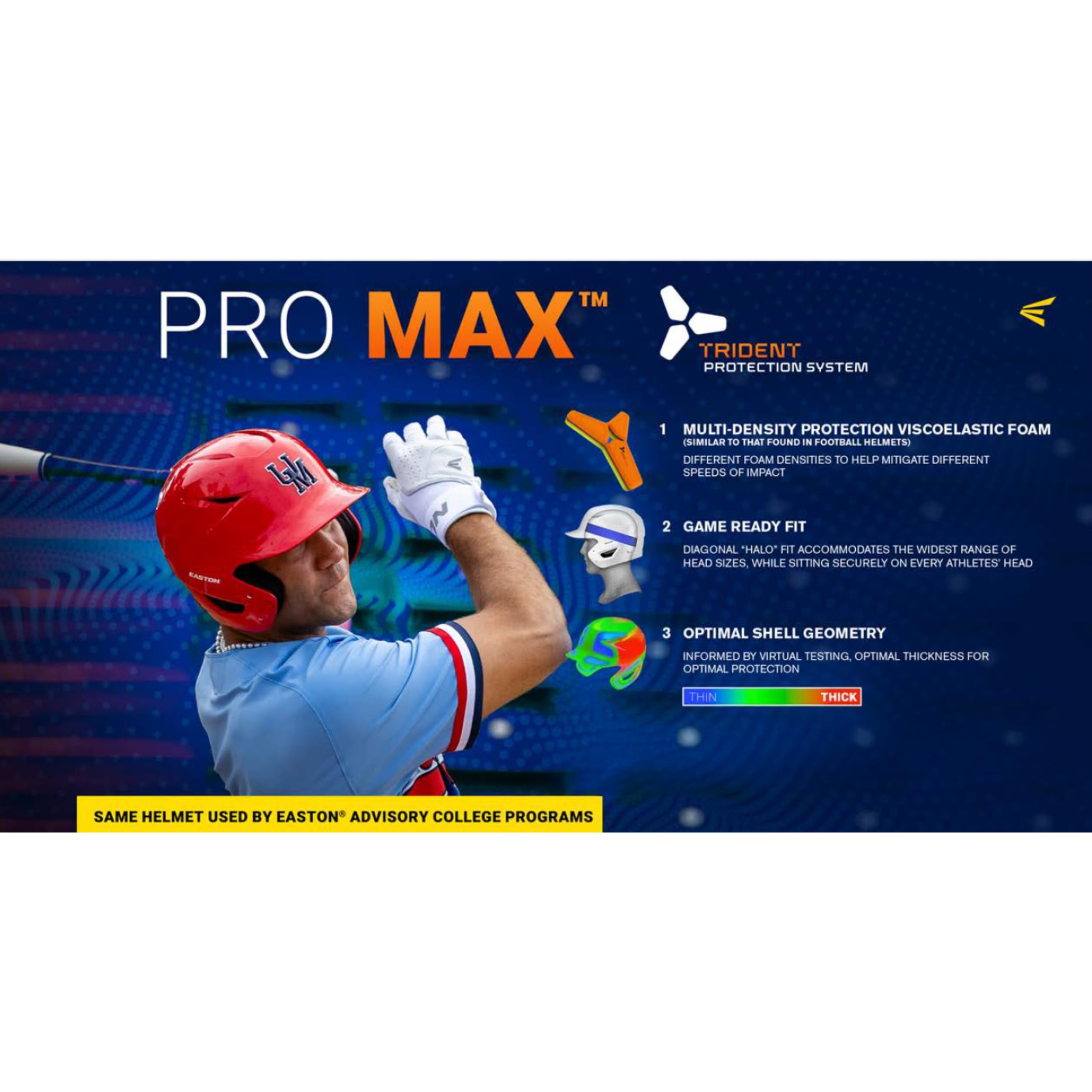 Amazon | Easton | PRO MAX バッティングヘルメット | M/L | ブラック